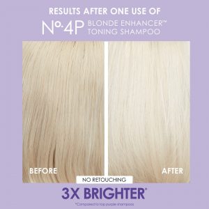 Olaplex No.4P Blonde Enhancer Toning Shampoo 250ml - Image 4