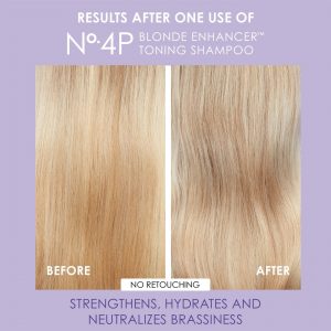 Olaplex No.4P Blonde Enhancer Toning Shampoo 250ml - Image 5