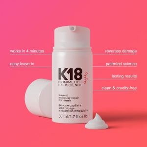K18 Leave-In Molecular Repair Hair Mask 50ml - Image 2