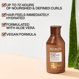 Redken All Soft Mega Curls Conditioner 300ml - Image 4
