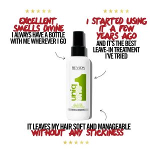 Revlon UniqOne Hair Treatment Green Tea Fragrance 150ml - Image 7