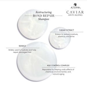Alterna Caviar Anti-Aging Restructuring Bond Repair Shampoo 250ml - Image 2
